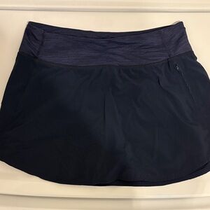 Navy Blue Athletic Skirt